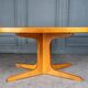 Dining room table with extensions French work 1970