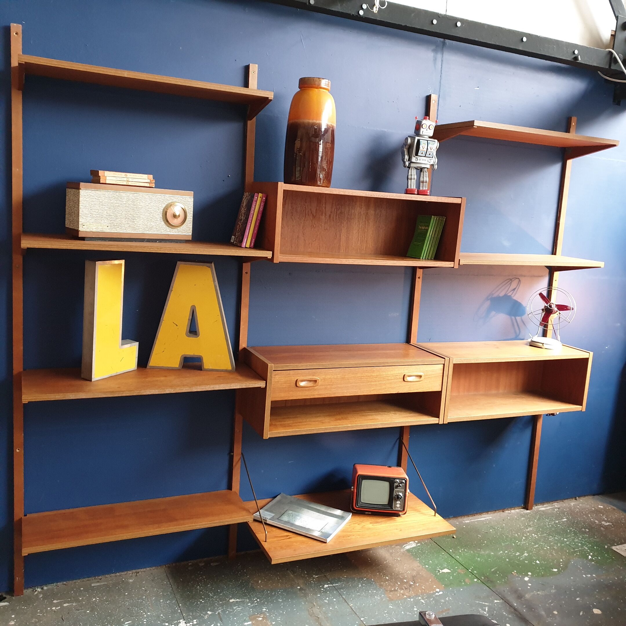 1960's Ps Randers shelving system