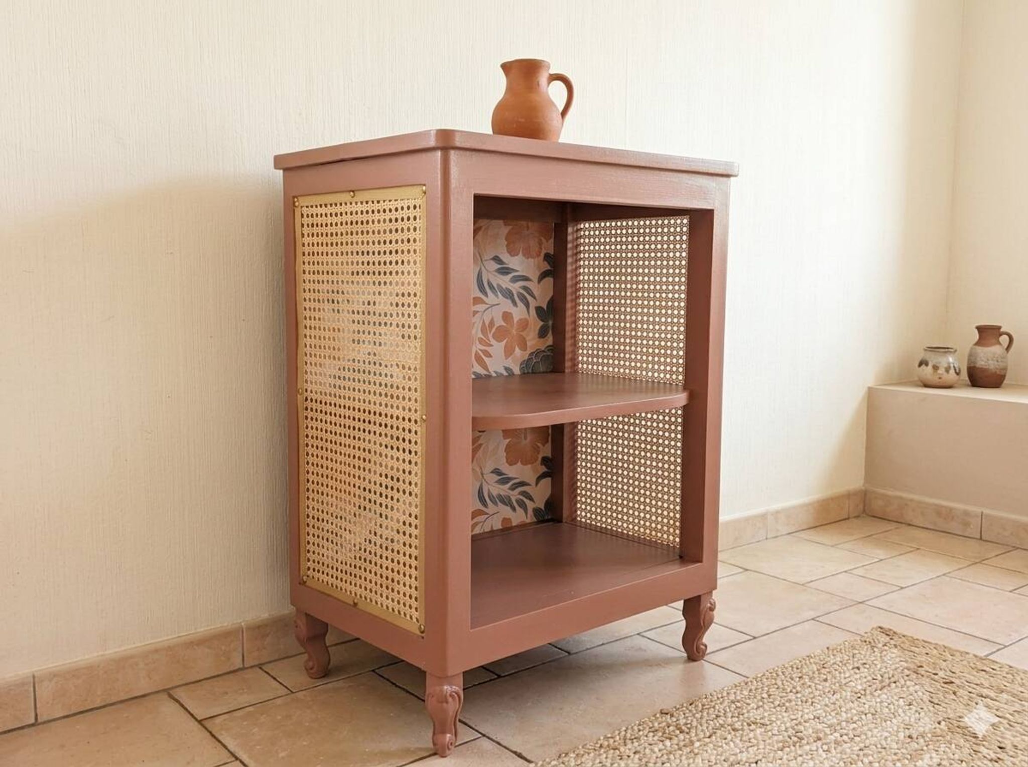 Renovated vintage side table