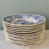 Set of 14 Burgenland Villeroy & Boch soup plates