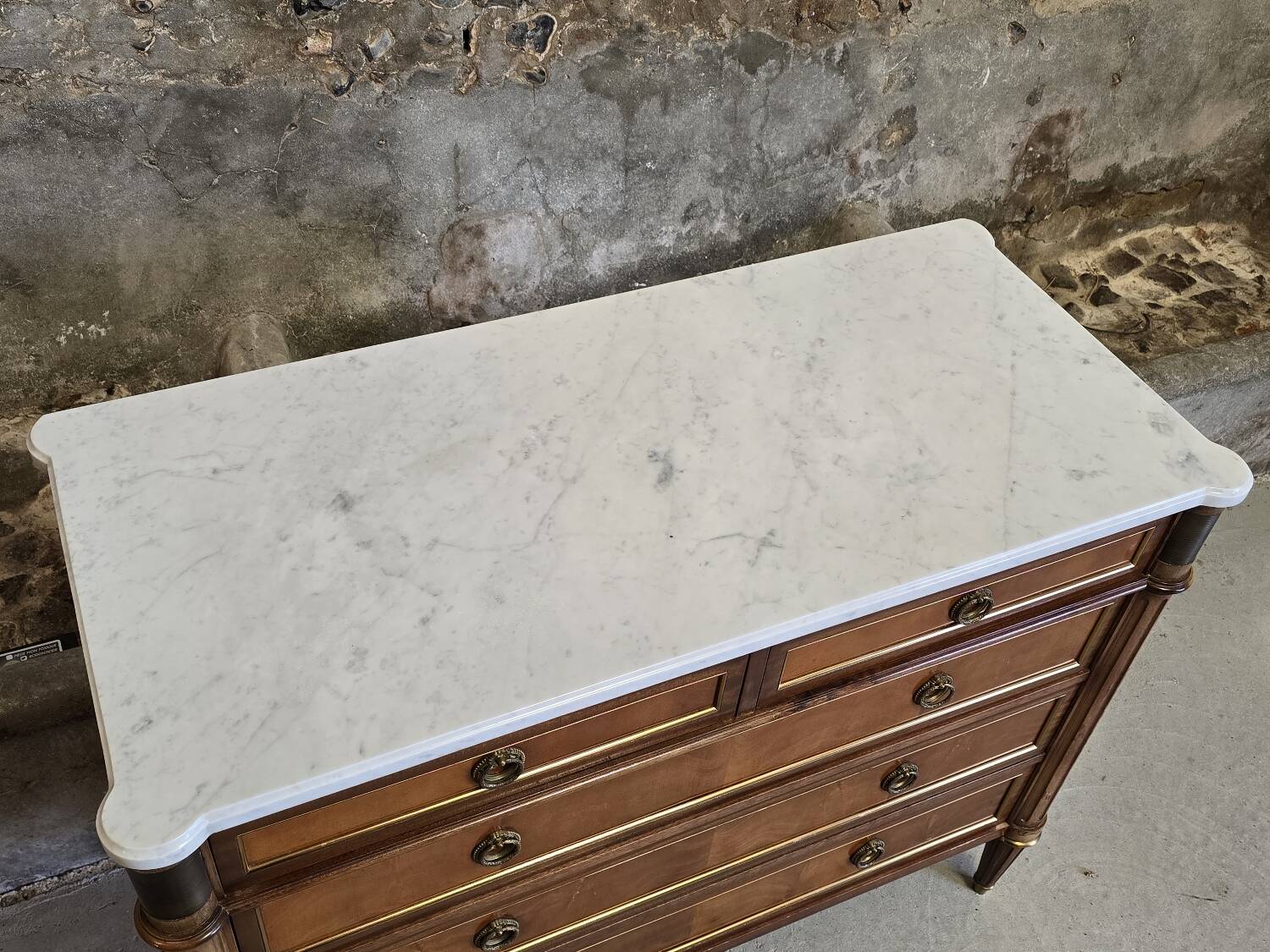 Louis XVI style chest of drawers