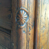 18th-century larch Savoyard wardrobe