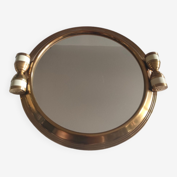 Art deco mirror tray