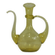 Grande verseuse vintage en verre soufflé Biot