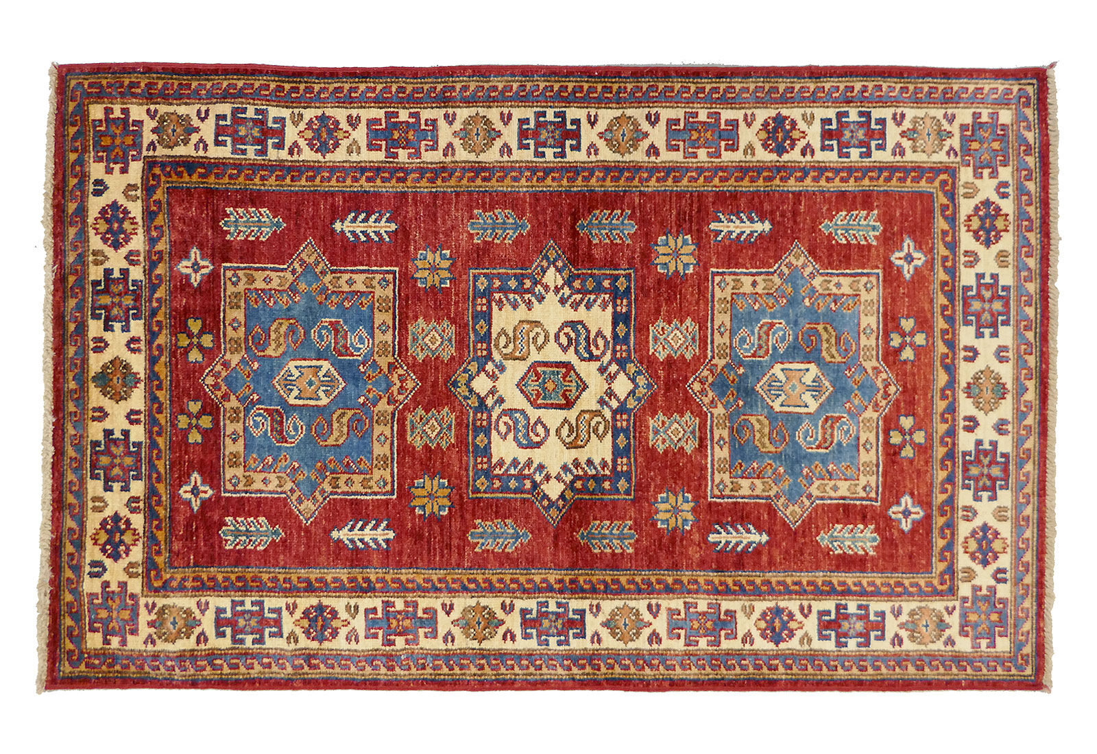 Oriental carpet "Kazak" extra fine 127 X 80 cm