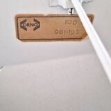 White metal wall sconce by Shogo Suzuki for Orno, Finland 1960's