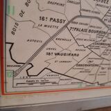 Paris metro map