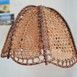 Wicker pendant light