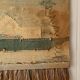 Decorative jute tapestry from the 1970s