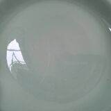 Plat Rond En Faience Ceranord St Amand Vert Mint