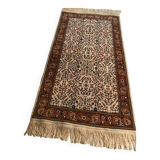 Hand-knotted Tunisian wool rug