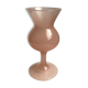 Vase in pink opaline 50s