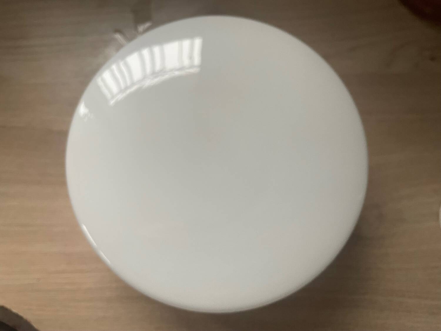 Opaline ceiling light, 1960s