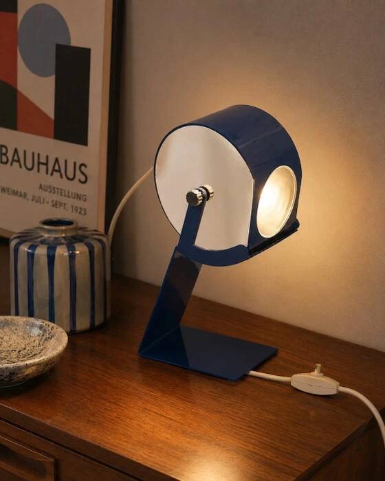 Sheet metal lamp 1970