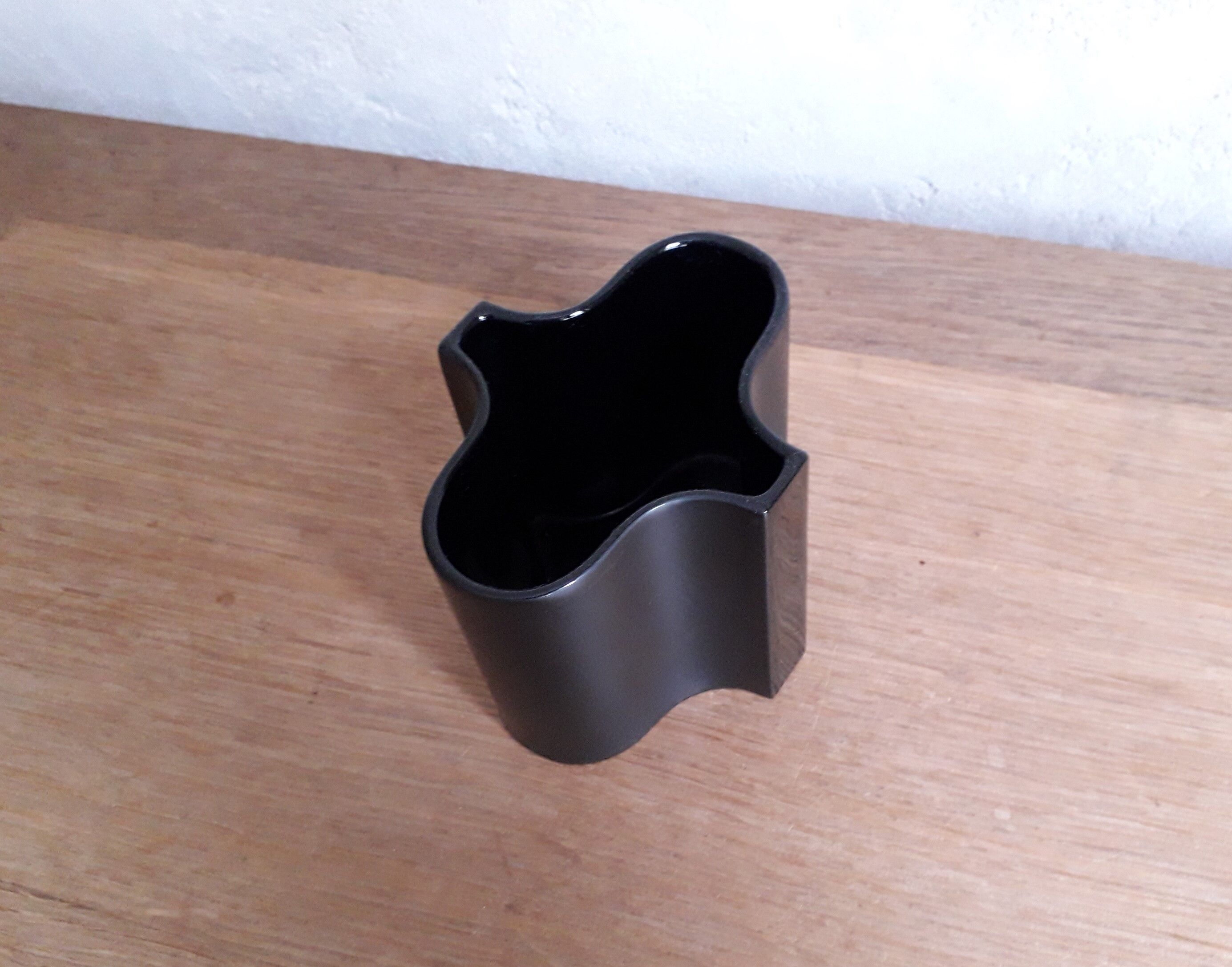 Black porcelain vases from Rosenthal Studio Linie