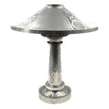 Lampe de table en relief Art Déco, France, vers 1920