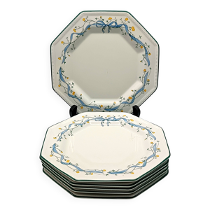 6 assiettes dessert Johnson brothers England