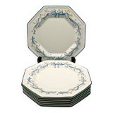 6 Johnson brothers England dessert plates