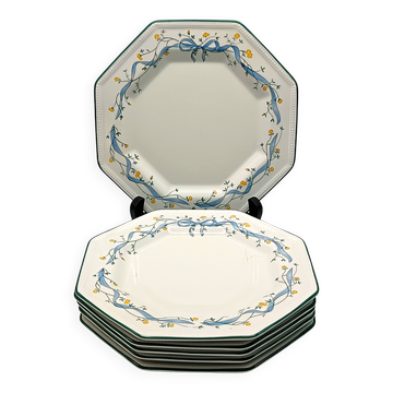 6 assiettes dessert Johnson brothers England