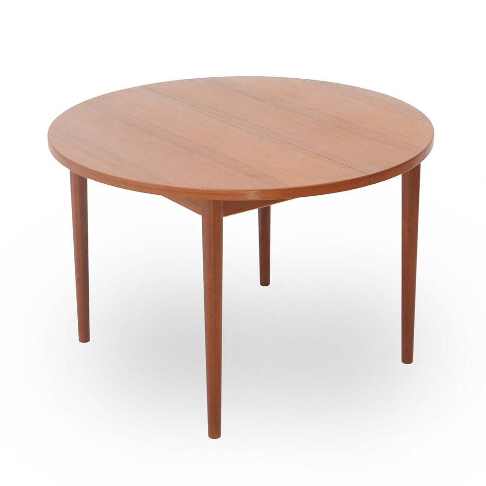 Teak extendable table by Hugo Troeds, 1960s.