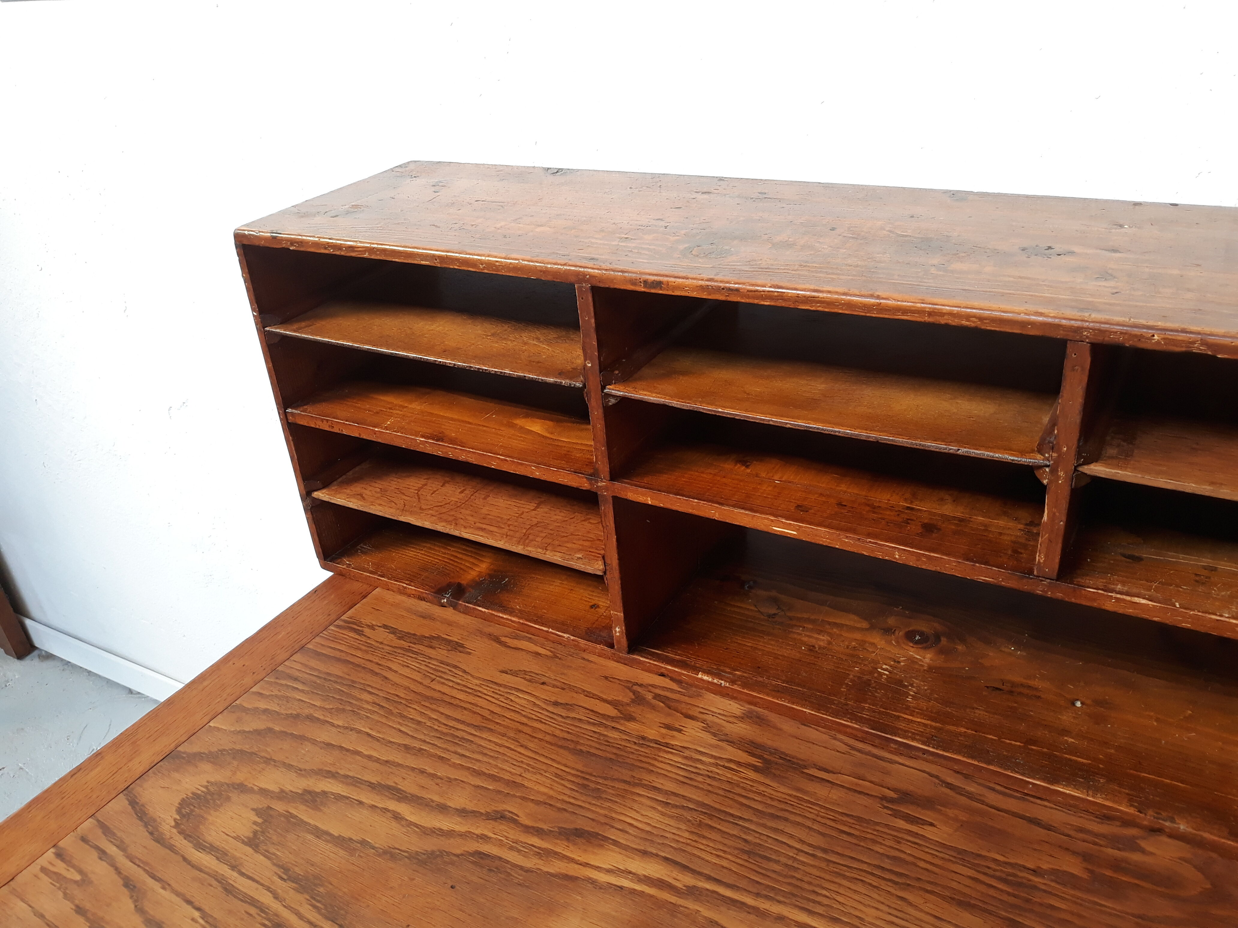 Furniture of craft shelf or sorter wooden document