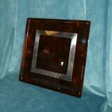 Lucite faux ecaille de tortue tray circa 1970