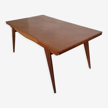 Table a manger pied compas vintage