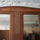 Large wardrobe with glass Deco / mirror