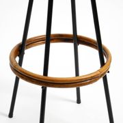 1960s bamboo bar stool by dirk van sliedregt for rohé noordwolde netherland