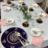 Plat ancien Porcelaine France