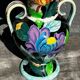 Vase Amphore céramique Vallauris signé JTF - H 30 cm