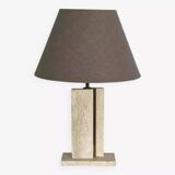 Vintage marble and brass lamp