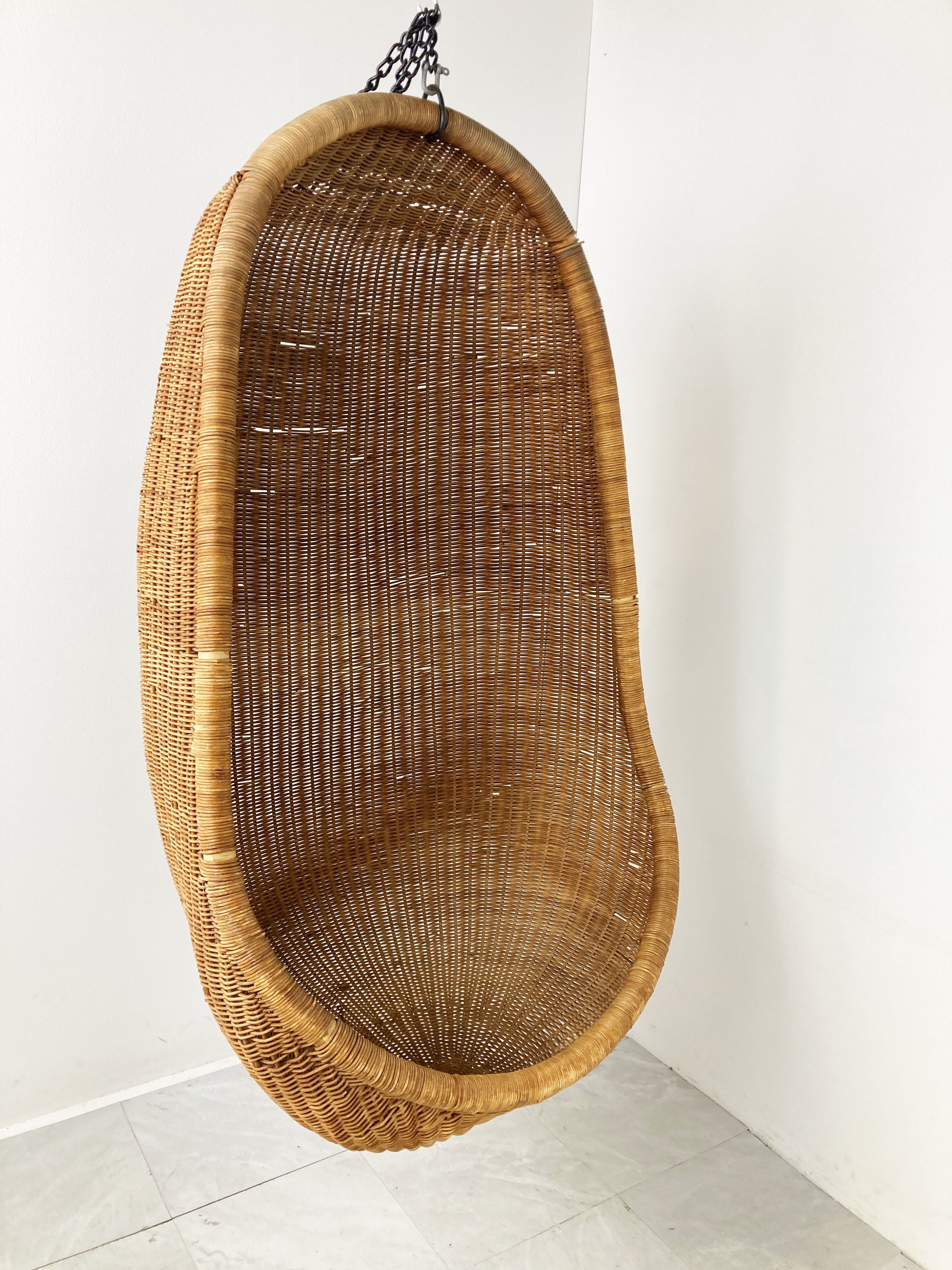 Hanging egg chair Nanna Ditzel 1960s