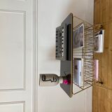 Desserte range vintage vinyls