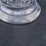 Set of 3 Daum crystal vases model Cythère from the 80s