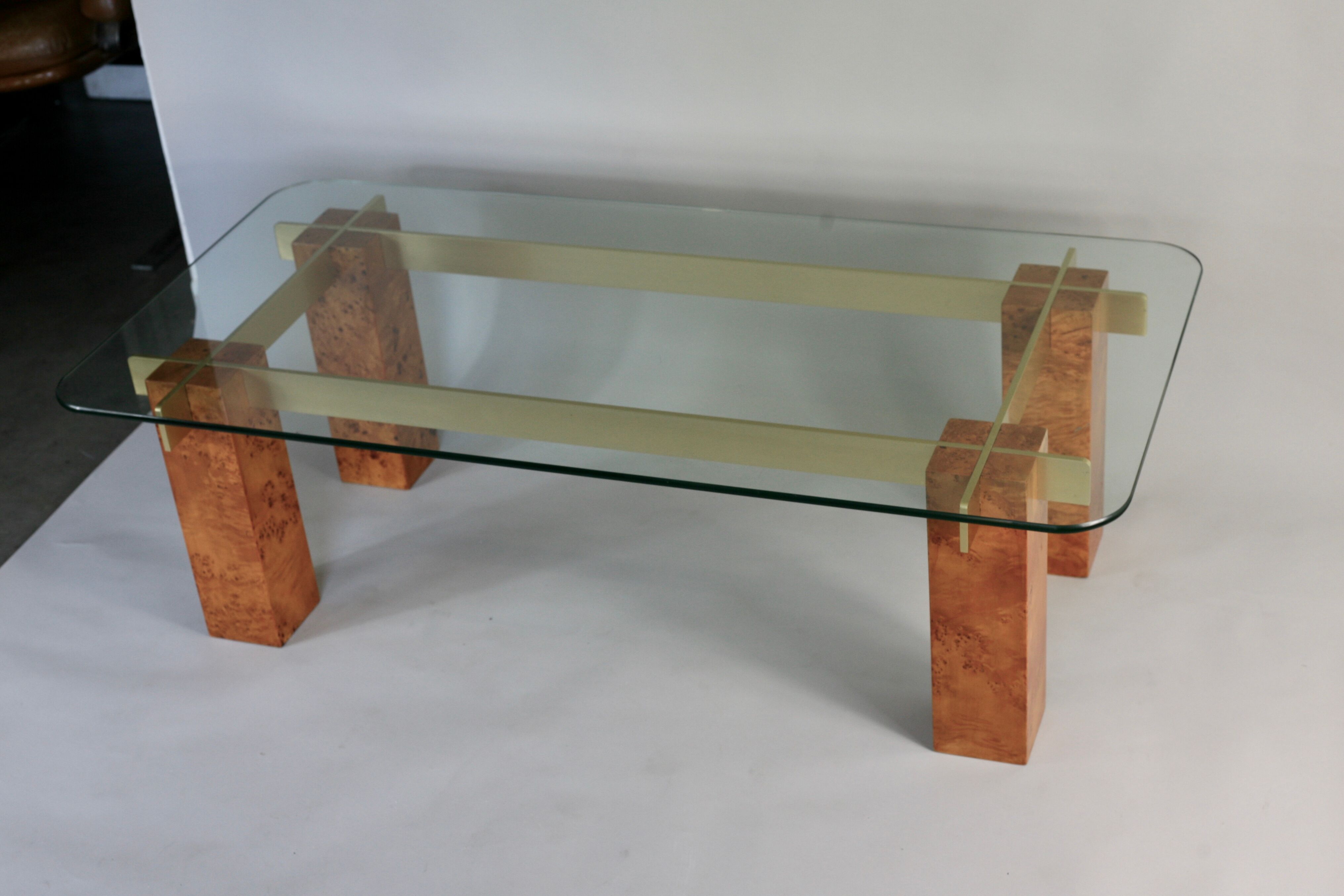 Coffee table, model "last century", Italy circa 1970