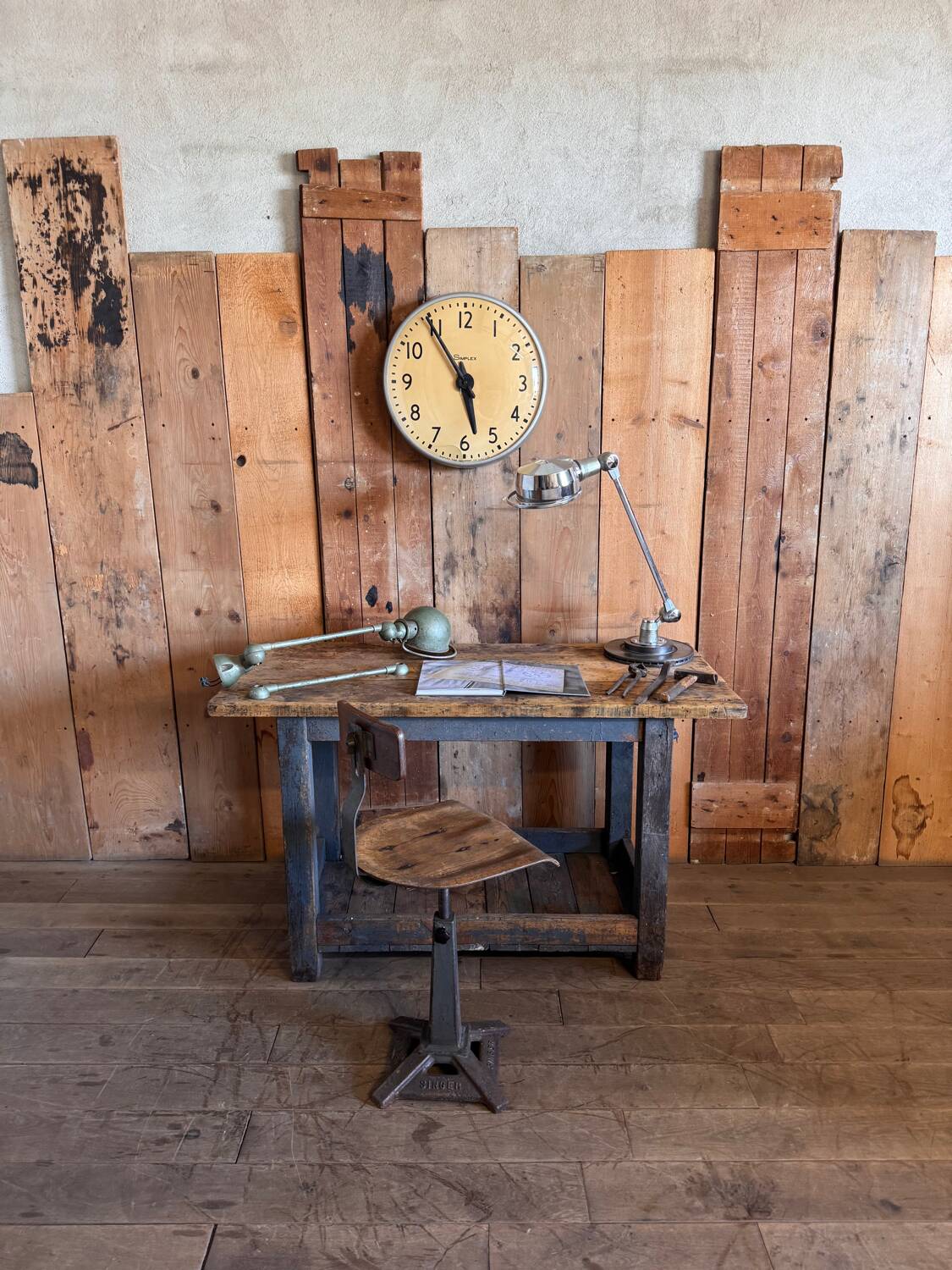 Chaise d’atelier Singer