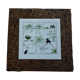 Decorative ceramic and cork underside