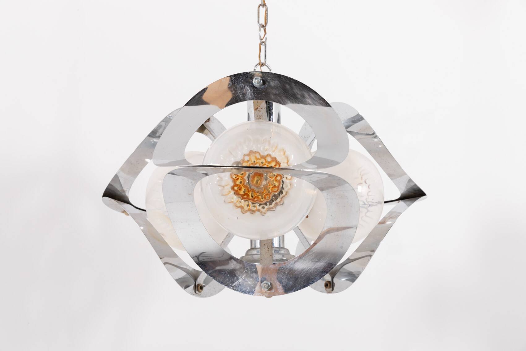 Sculptural Italian Modern hanglamp from Mazzega, 1970’s