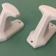 Lot 2 antique porcelain pads