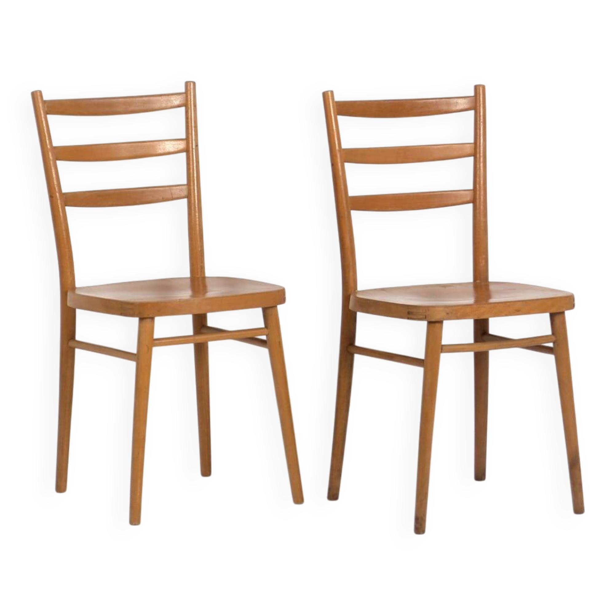 Vintage Dining Room Chairs (circa 1950). Set of 2