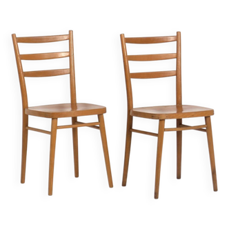 2 chaises de salle à manger, vers 1950