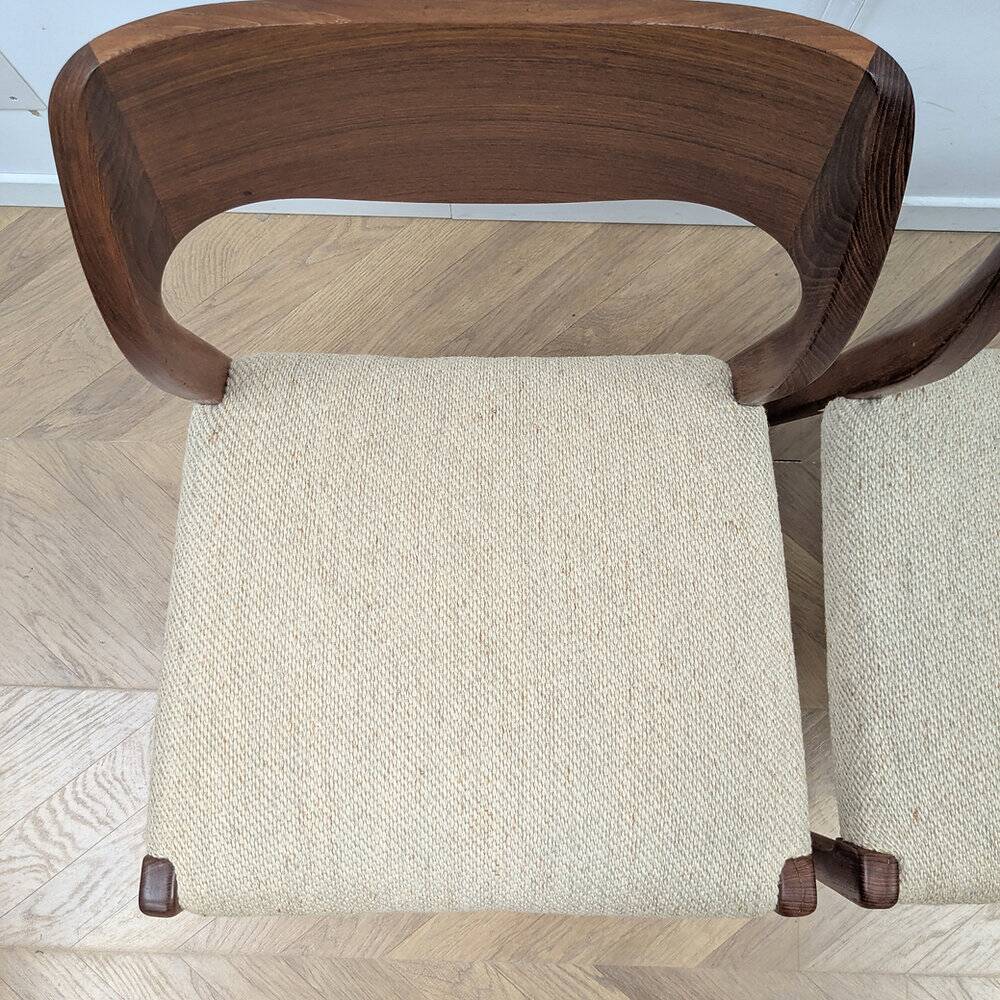 2 vintage chairs by Niels Otto Moller