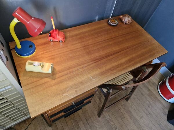 Bureau moderniste teck 1950,60