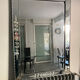 Miroir venitien biseaute de grand forma