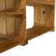 Vintage Wall shelf rack Pine wood 70s minimalist design