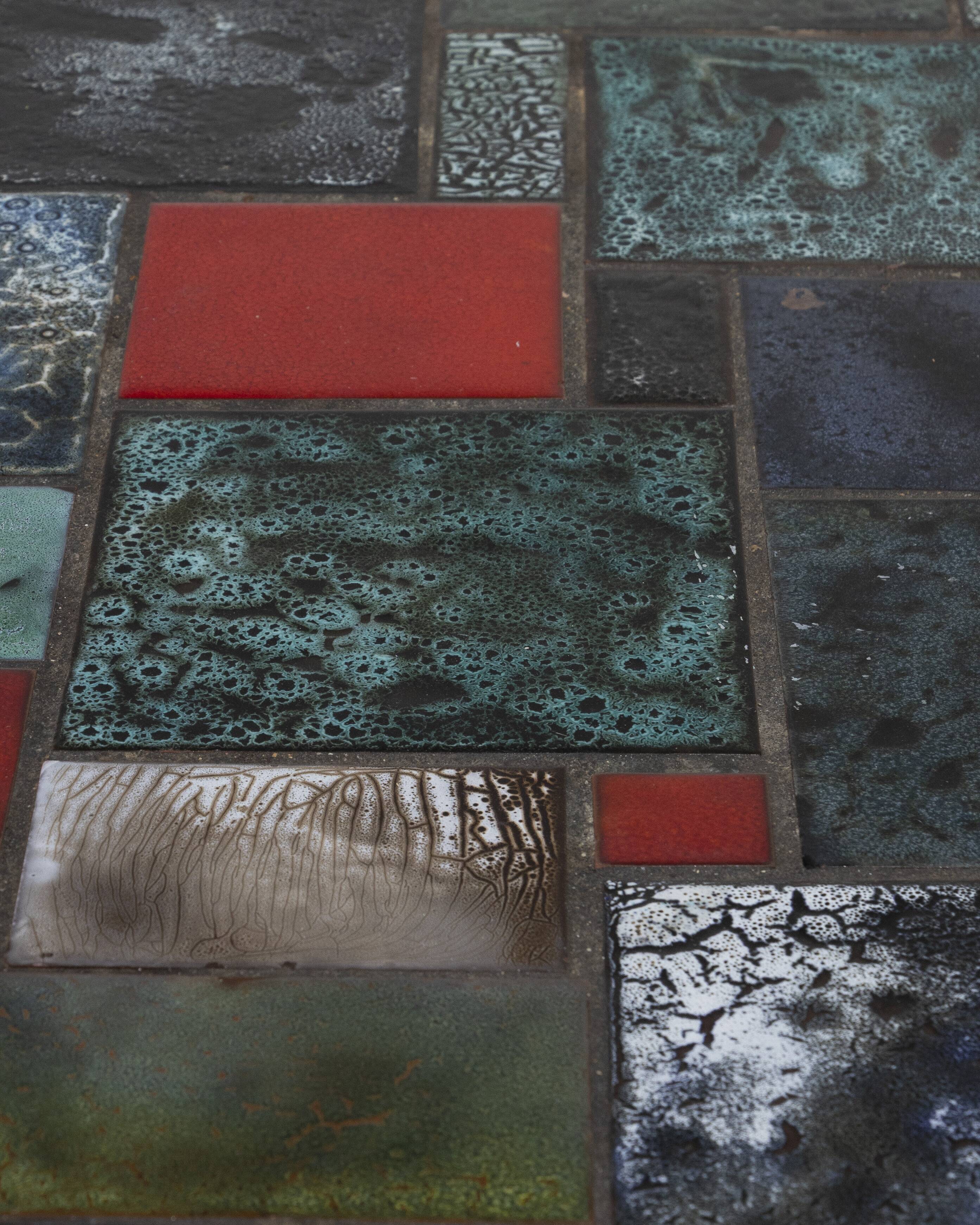 Ceramic coffee table, 1960s