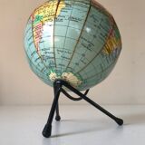 Earth Globe tripod Girard Barerre Thomas, 1960s