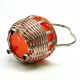 H8Z Basket Sugar Bowl with Glass Kralik Type