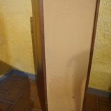 Filing cabinet with curtain